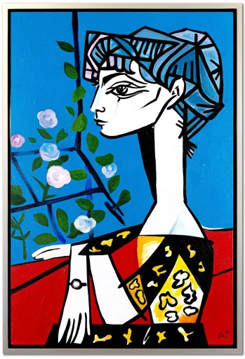PICASSO - JACQUELINE - Płótno w ramie typu american box 85x125