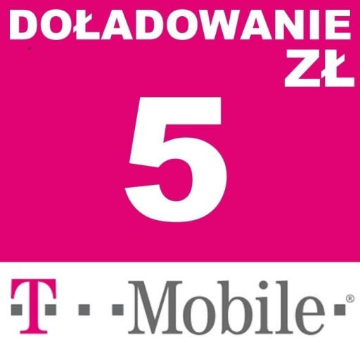 NA JUŻ ! *DOŁADOWANIE T-Mobile 5 ZŁ* Kod na sms w 5min! AUTOMAT 24/7