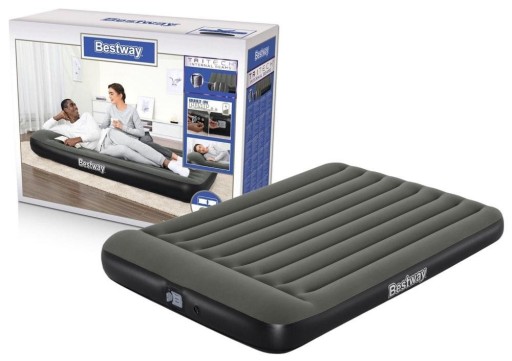 MATERAC DMUCHANY DWUOSOBOWY DO SPANIA BESTWAY WBUDOWANA POMPKA 203X152X30CM