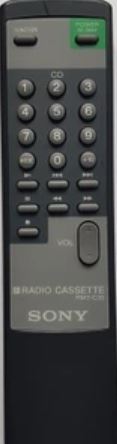 PILOT SONY RMT-C35 RADIO CASSETTE ORYGINALNY