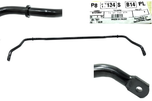 DACIA DUSTER DRĄŻEK STABILIZATORA PRZÓD 546114265R