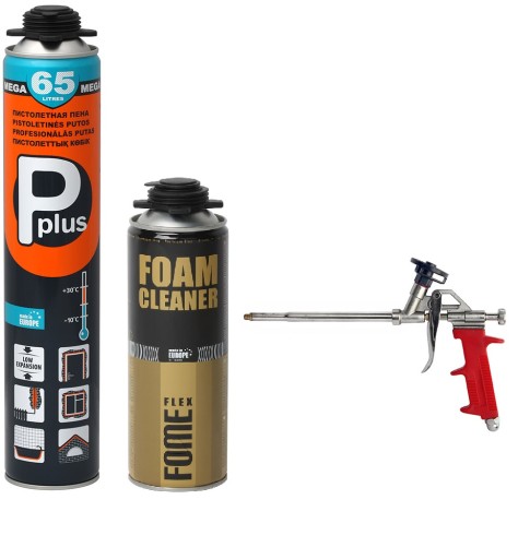 Piana wielosezonowa niskoprężna 65l + pistolet teflonowy + czyścik 500ml