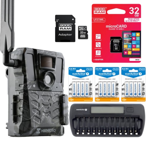 Fotopułapka Kamera Leśna HIKMICRO M15 4G ZASILANIE