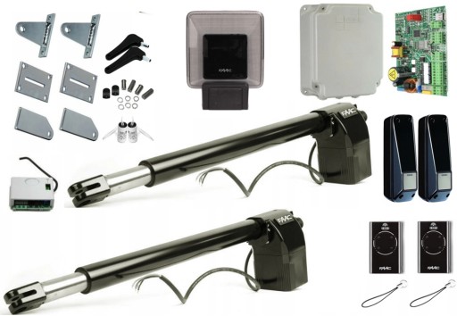 Zestaw automatyki do bramy FAAC 414 / ALFA / 2 x XT2 / XLED / XPDBD / E045