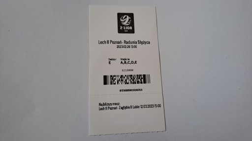 LECH II POZNAŃ - RADUNIA STĘŻYCA 26-02-2023