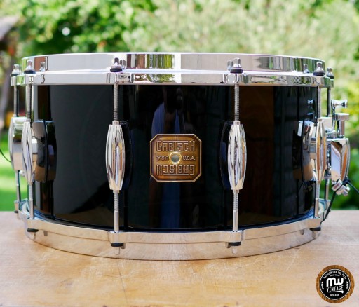Werbel Gretsch Square Badge Jasper 14” x 7” Fat Flying Vintage Nr 1