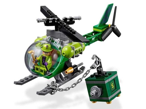 Lego 76120 @@ RIDDLER + HELIKOPTER @@ fig. +pojazd