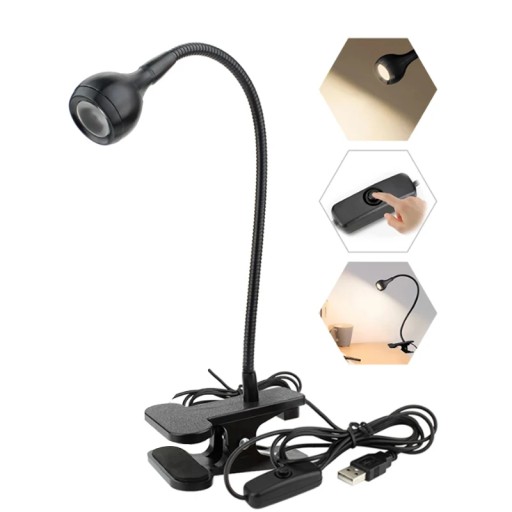 LAMPKA BIURKOWA CLIP-ON
