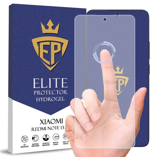 NAJLEPSZE SZKŁO 5D DO XIAOMI REDMI NOTE 13 4G NIETŁUKĄCE ELASTYCZNE