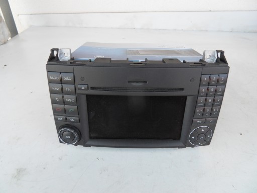 B-KLASA W245 LIFT 08-11 ORYGINALNE RADIO CD NAWIGACJA