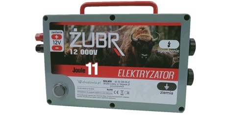 Pastuch elektryczny ŻUBR 11J 12 000V