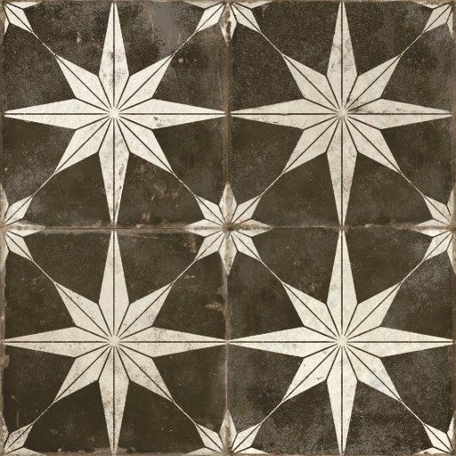 PŁYTKI FS STAR BLACK 45X45 PATCHWORK PERONDA G. I