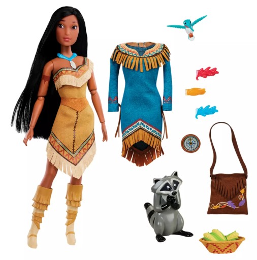 DISNEY Lalka POCAHONTAS Ubranka i Akcesoria