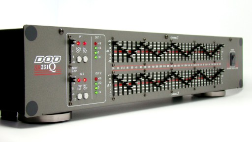 Profesjonalny 31-pasmowy korektor DOD SR231Q od 20Hz - 20kHz - Made in USA