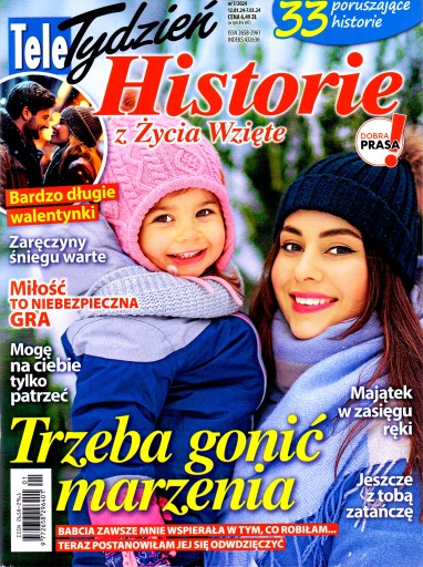 Tele Tydzień. Historie z Życia Wzięte nr 1/2024. 33 poruszające historie.