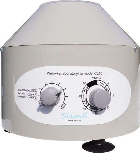 Wirówka laboratoryjna 6 x 20 ml max 4000 obr./min.
