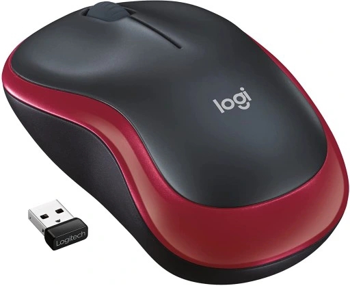Logitech M185 wireless mouse with optical sensor