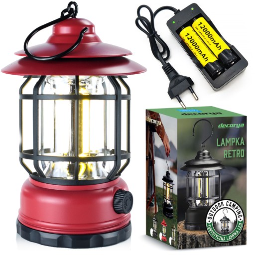 LAMPKA KEMPINGOWA TURYSTYCZNA DO NAMIOTU USB LED