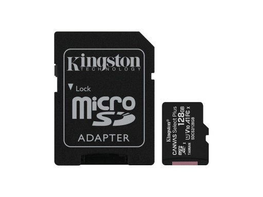 Kingston Canvas Select+ micro SD 100MB/s 128GB