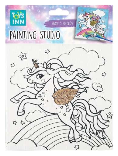 STNUX Canvas Unicorn Rainbow