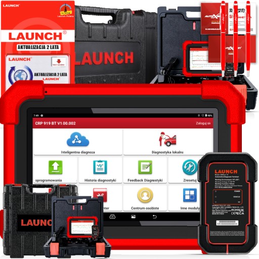 Launch CRP919XBT Nowy model 23/24 Polski BLUETOOTH