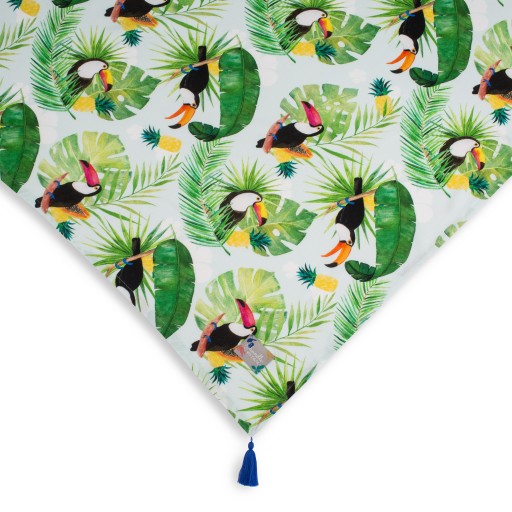 Otulacz bambus HWC 120x120 Tropicana Jungle Navy