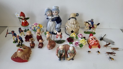 ZESTAW FIGUREK PORCELANOWYCH HAND MADE RADNOR STAN DOBRY GWARANCJA