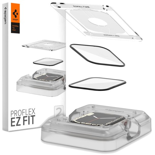 SZKŁO OCHRONNE SPIGEN EZ FIT DO Apple Watch 7 45mm