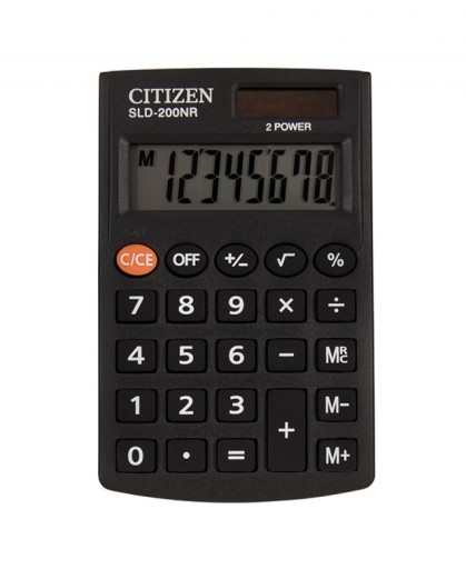 CITIZEN SLD-200NR KALKULATOR KIESZONKOWY 8-CYFROWY