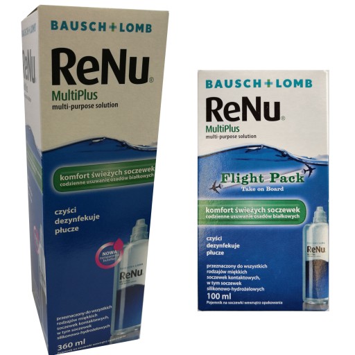 Plyn do soczewek ReNu MultiPlus 360+ 100 ml Bausch