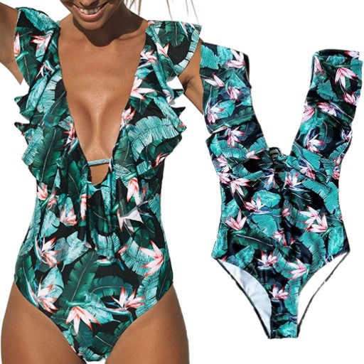JEDNOCZĘŚCIOWY STRÓJ KĄPIELOWY MONOKINI BOHO / M