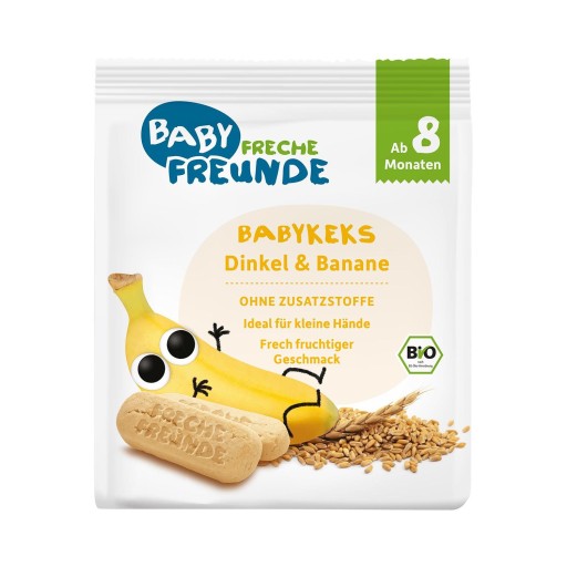 BISZKOPTY ORKISZOWE BANANOWE OD 8 MIESIĄCA BIO 100