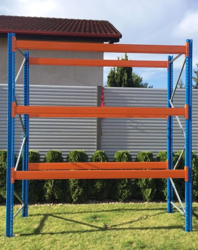 Regały paletowe JAK NOWE H-2,8m L-3,3m , regał magazynowy STOW NS