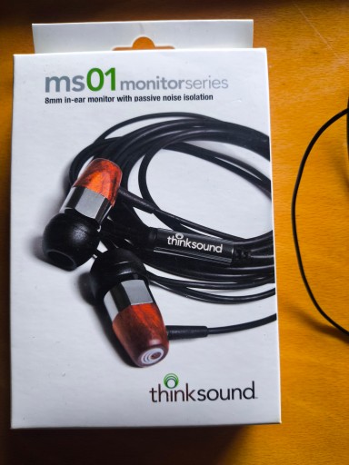 Słuchawki studyjne dokanałowe Thinksound ms01