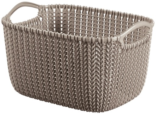 Koszyk, koszyczek prostokątny KNIT S CURVER