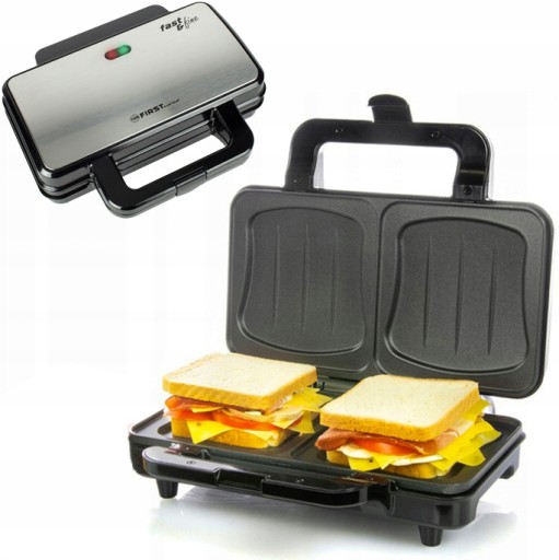 GRILL OPIEKACZ SANDWICH DUŻE TOSTY FIRST AUSTRIA