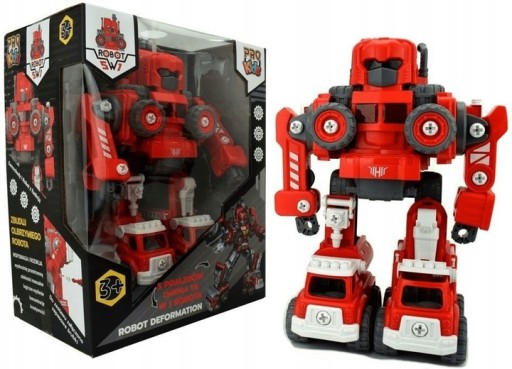 AUTO ROBOT 5W1 DO SKRĘCANIA, PRO KIDS
