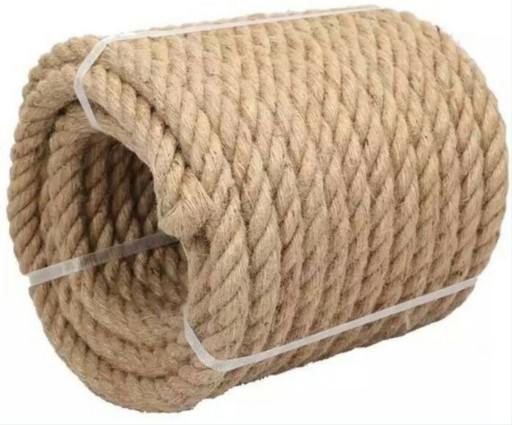 LINA JUTOWA sznur, sznurek 10 mm 50 mb WYTRZYMAŁA