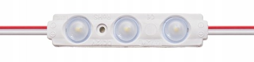 Moduł 3 led smd 2835 0,72W zimny IP67 warszawa