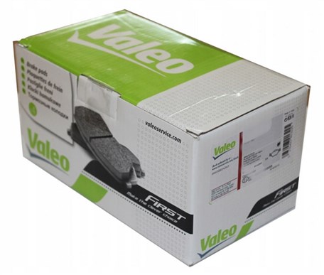 KLOCKI HAMULCOWE VALEO TYŁ CITROEN C5 III VECTRA C