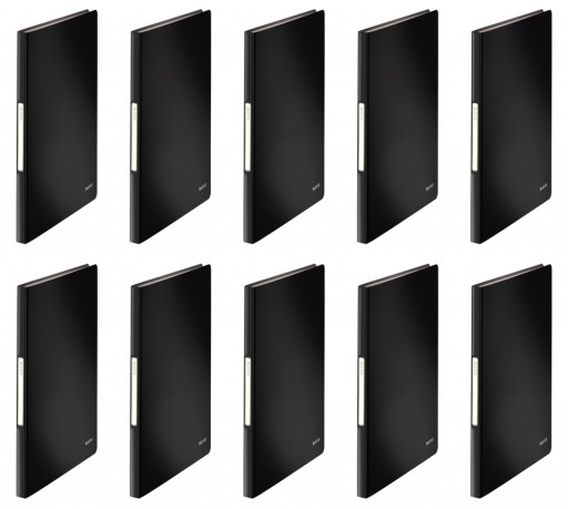 Album ofertowy Leitz A4 40 koszulek czarny x 10