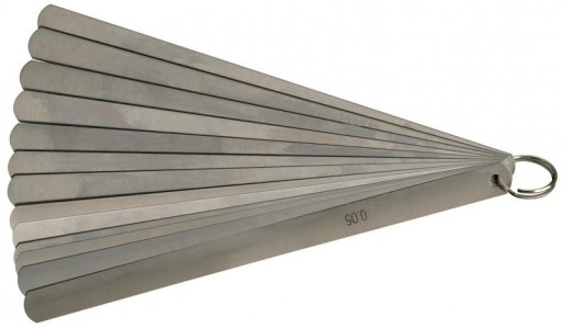 Szczelinomierz płytkowy 13 płytek 200 mm 0,05-1,00