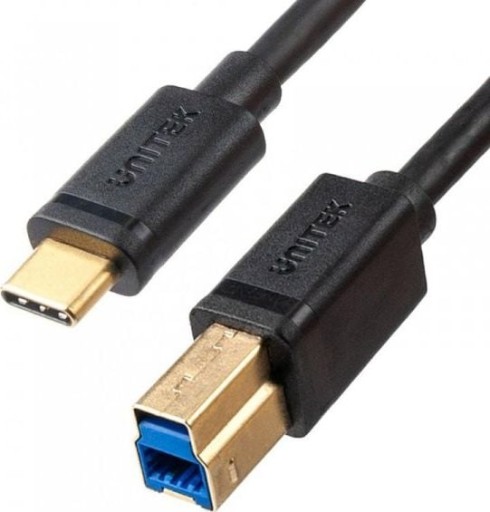 Kabel USB USBB USBC 2 m Czarny (C14096BK2M)