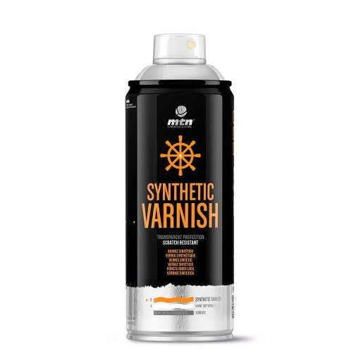 Lakier spray Bezbarwny Połysk do drewna 400 ml MTN