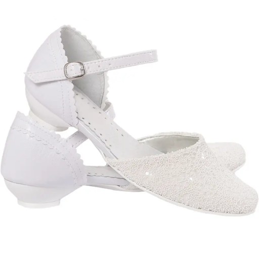 Buty komunijne dla dziewczynki kawior do komunii dziewczęce komunia 167-35