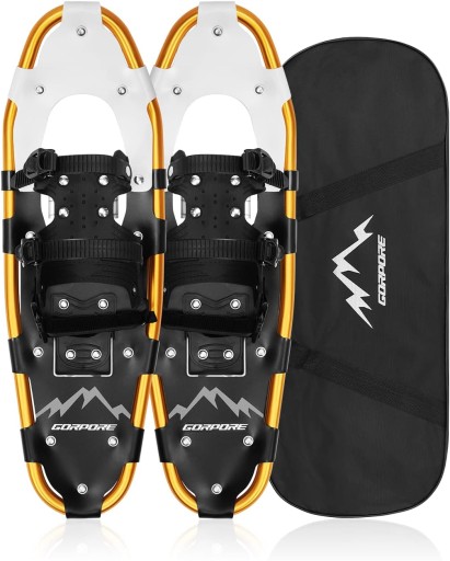 RAKIETY ŚNIEŻNE GORPORE TRWAŁE 76CM LEKKIE RAMA ALUMINIUM DO WSPINACZKI PRO