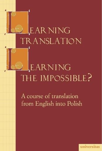 Learning translation – Learning the... - ebook