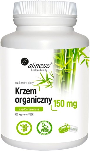 ALINESS Krzem Organiczny Z Pędów Bambusa 100K