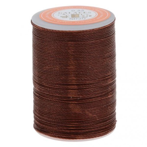 Leather Craft Handwork Sewing Round Waxed String