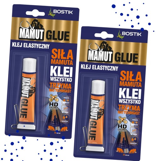 MAMUT Klej montażowy 25 ml super mocny 2 sztuki
